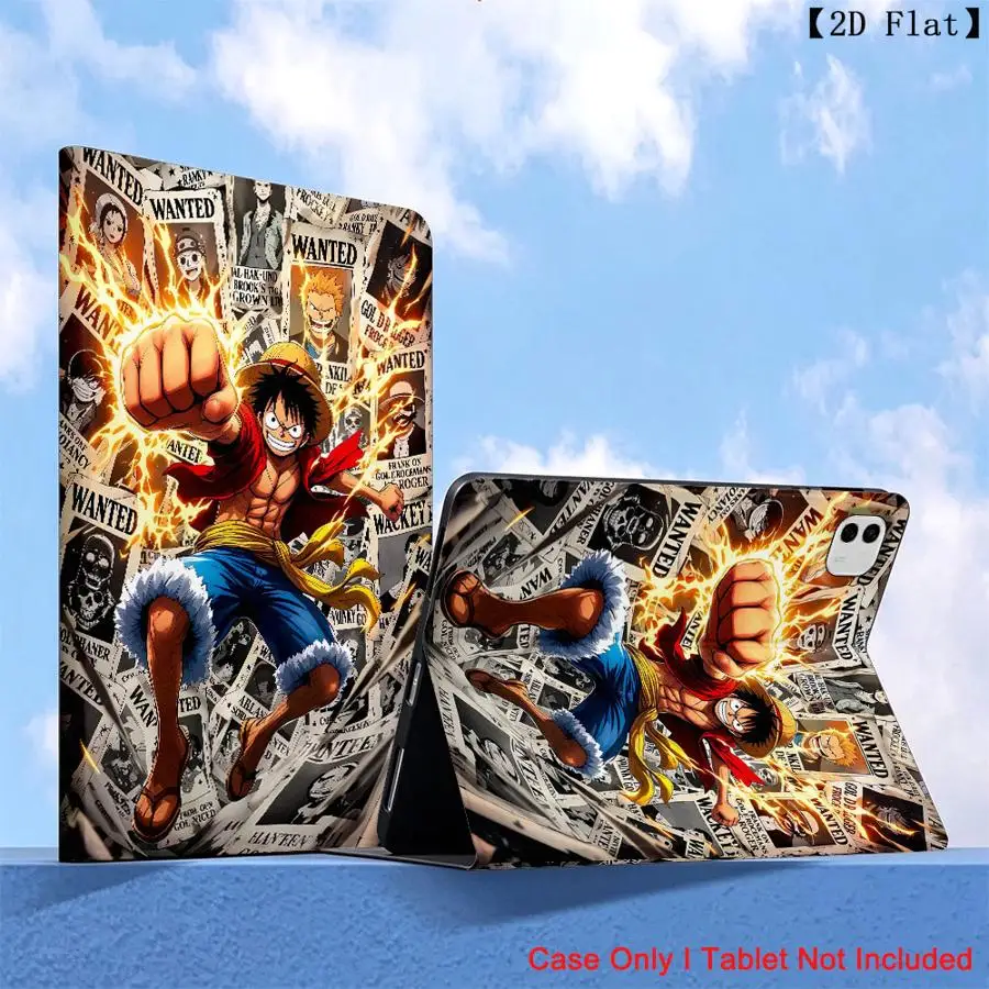 Cartoon P-Pieces L-Luffys Case for Honor Pad MagicPad 2 3 V7 V8 X8 Pro GT2 9 10 20 Pro 8 V6 GT V9 X10 X9A X9B Max With Pencil