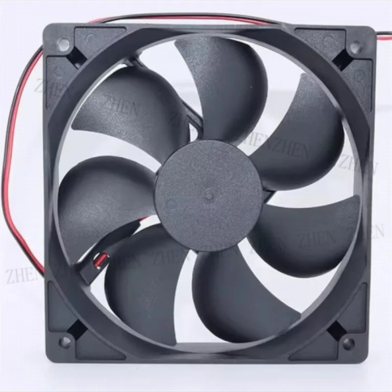Y FOR  BDK BDH12025S DC12V 0.18A 12cm 1800RPM 2-Wire Cooling Fan