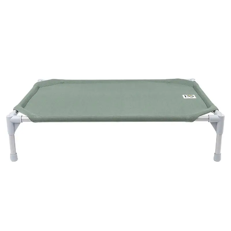 Elevated Pet Bed Pet Elevated Dog Cots Powder-Coated Steel Frame Pet Sleeping Tool For Picnic Indoor Outdoor Camping And