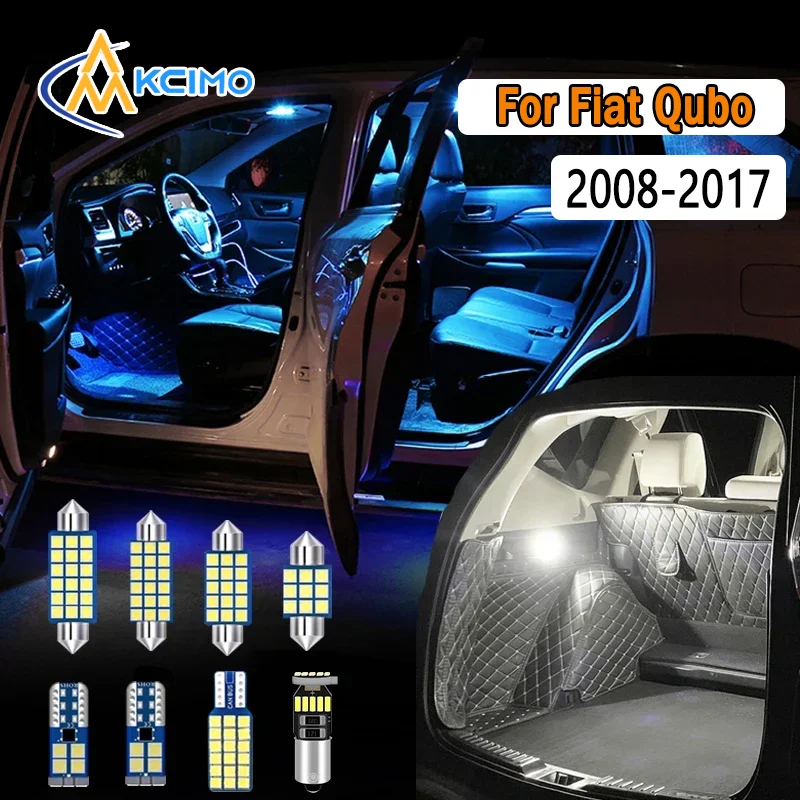 

Specialized Fit Canbus LED Interior Light High Brightness Energy-Saving for Fiat Qubo (2008-2017)