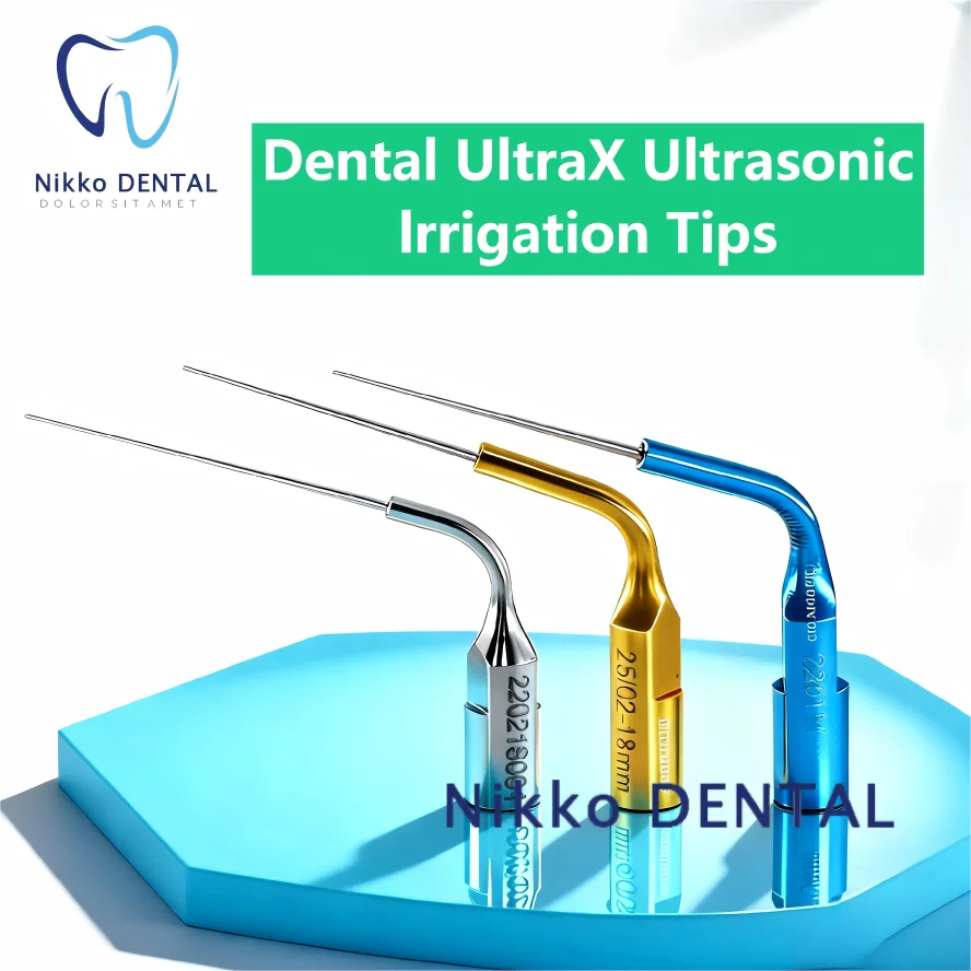 Dental Ultra X Ultrasonic Irrigation Tips Activator Root Canal Tip Activator Root Scaler Tip Scaling Periodontics 6 Tips
