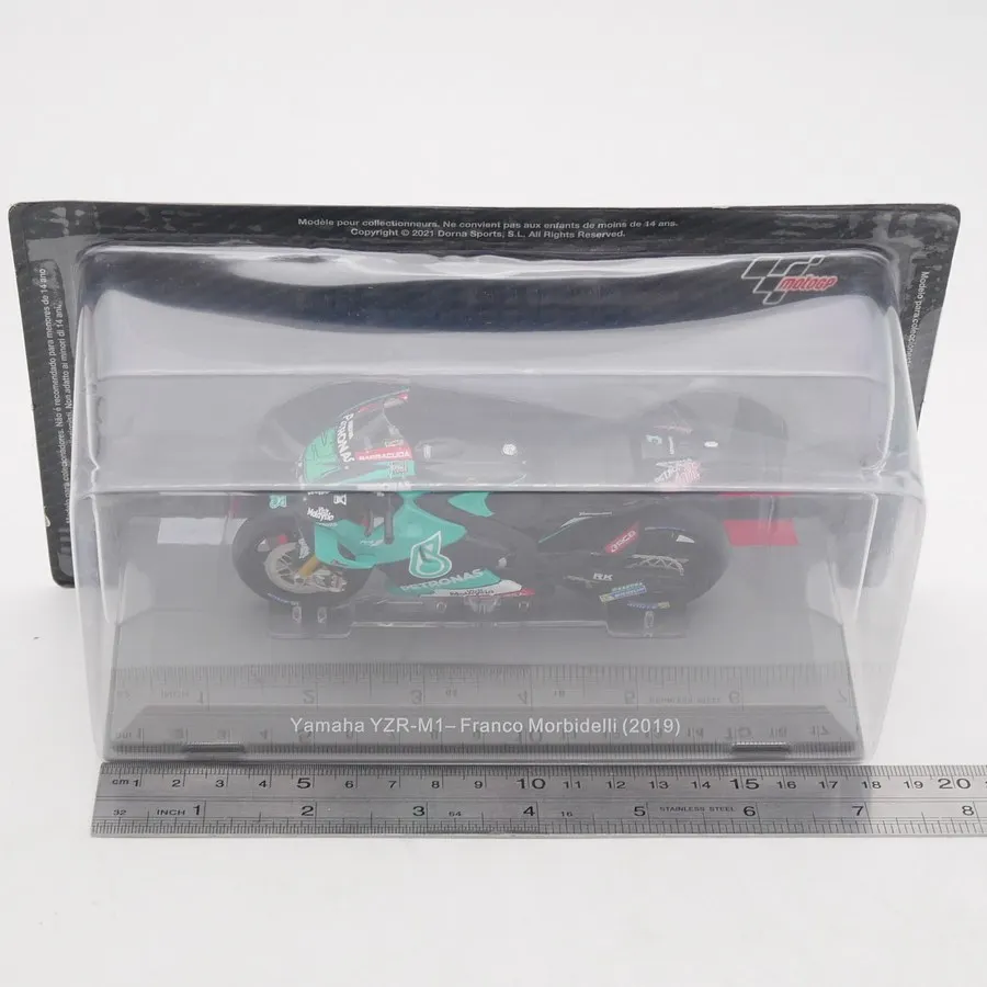 Modelo de Motocicleta IXO a Escala 1:18, Moto GP 2019 YZR-M1 Franco Morbidelli, de Aleación Fundida a Presión, Clásicos, Nostalgia, Juguetes para Adultos, Regalos y Recuerdos