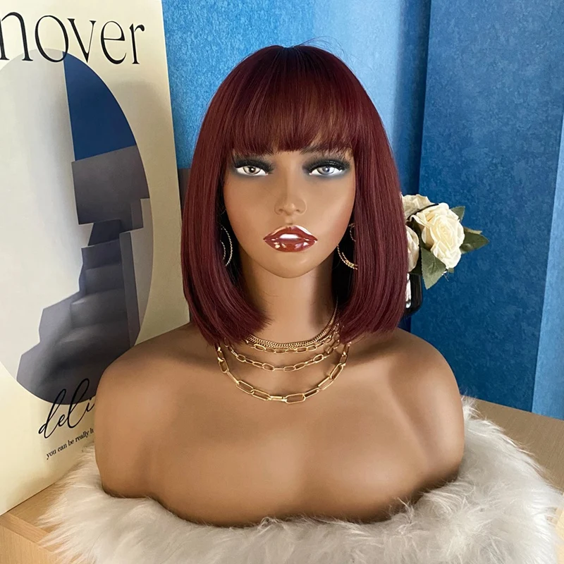 BMBY-Realistic Wig Mannequin Head Female Mannequin Head With Shoulderhead To Put Wigs Manikin Head For Display