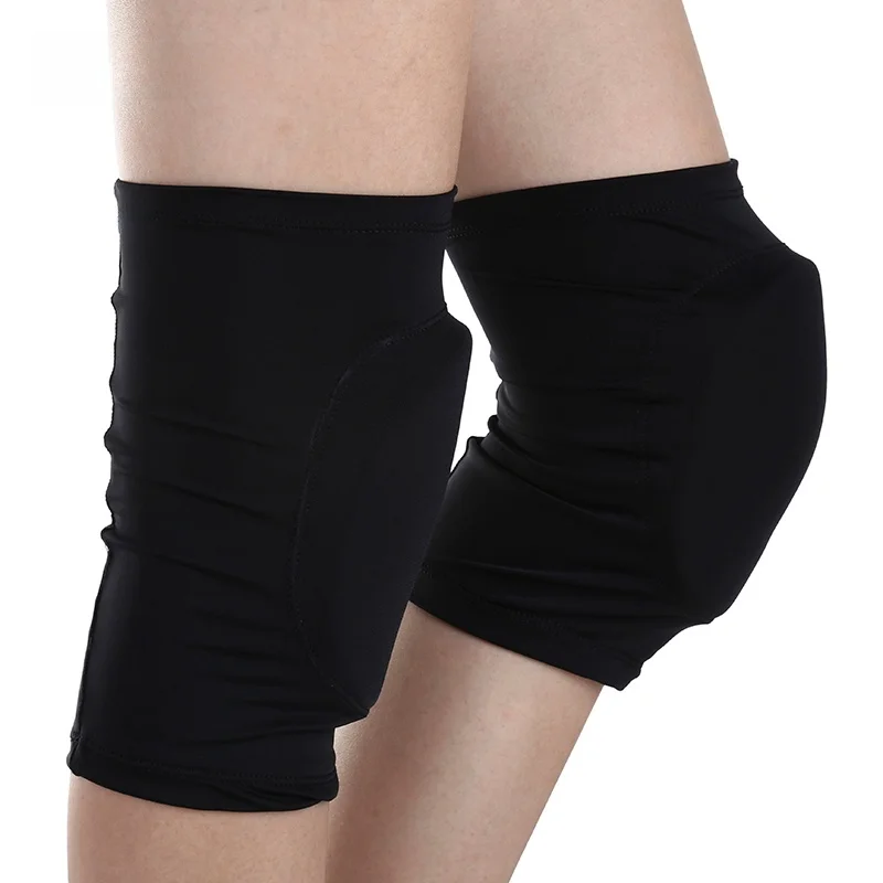 Funo Nylon Fleece-lined Skating Knee Pads for Children And Adults Figure Skating Protective Gear Ice Sports Equipment Anti-fall