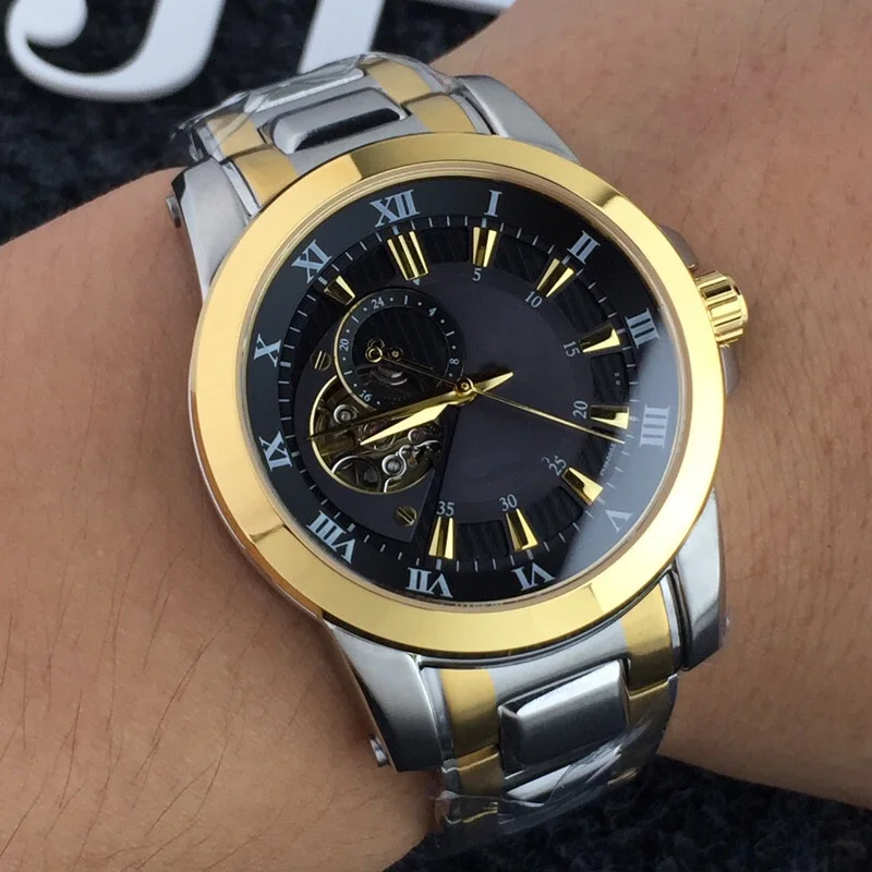 New Fashion Custom-made Stainless Steel High-quality, Luxurious and Trendy Mechanical Wristwatch Chronograph
