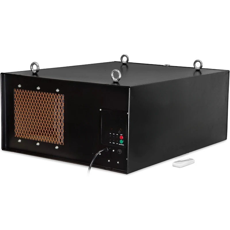 4.2-Amp 3-Speed Remote-Controlled Industrial-Strength Air Filtration System