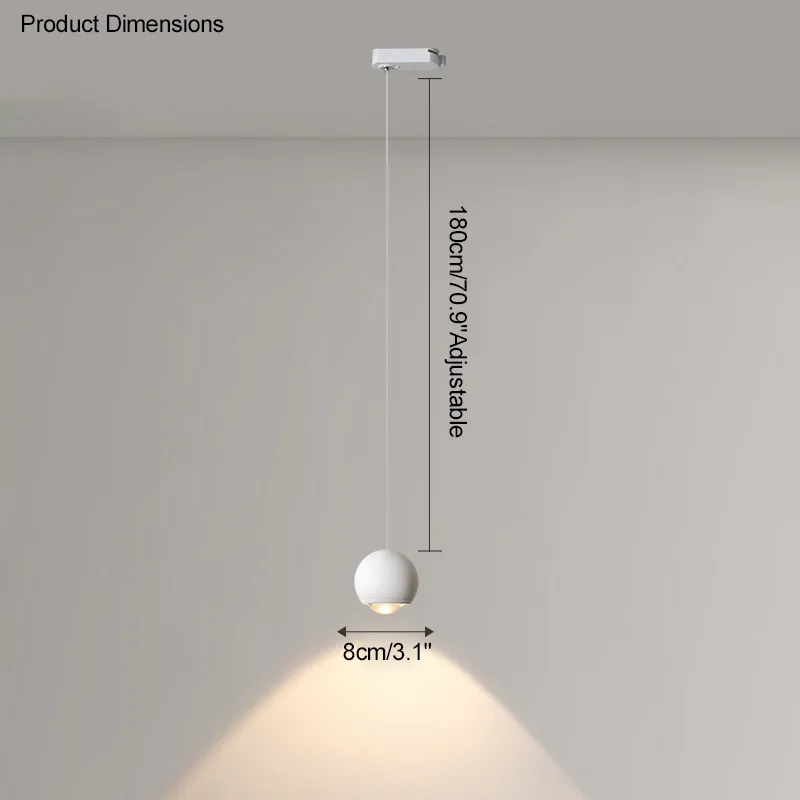 DT Esszimmer Kronleuchter Küche LED Pendelleuchten Flur Lineare magnetische Schienenleuchte DIY Esstisch Bar Tischlampe 8