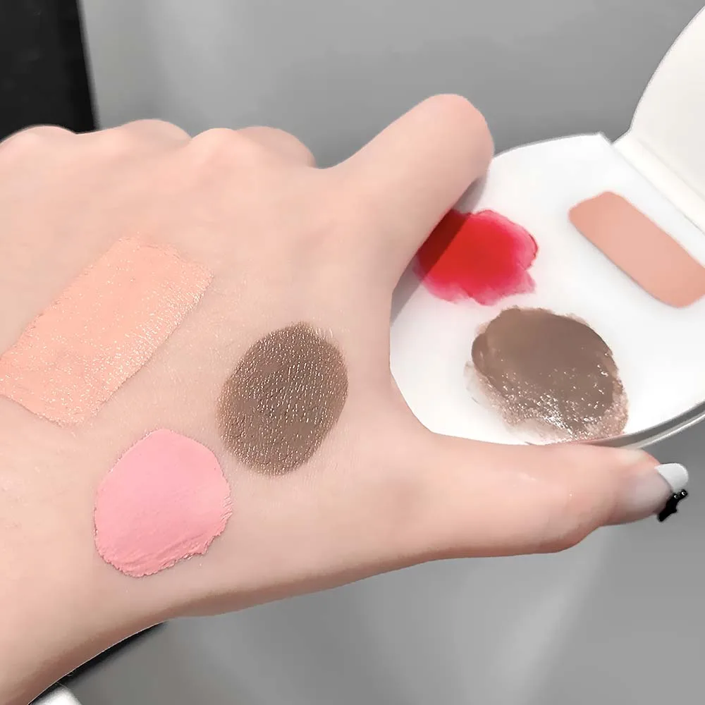 SHAQINUO 100 Sheets Disposable Makeup Palette Paper - Portable Sulfate Paper Non-Penetrating Waterproof for Foundation, Conceale