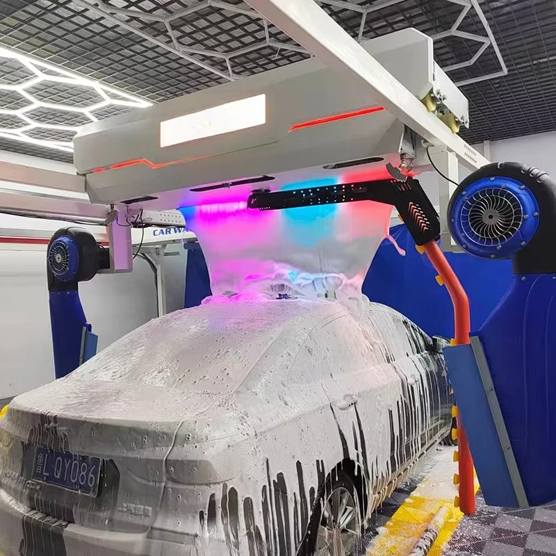 Multifunctional Fully Automated Touchless Commercial Car Washing Machine For High Pressure Spray And Foam Washing