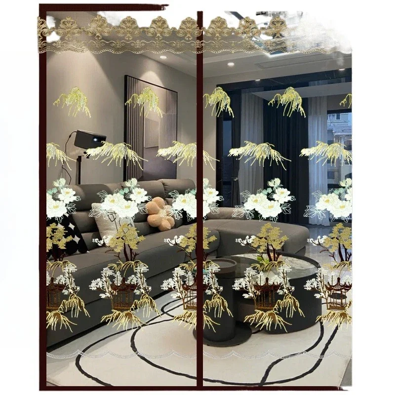 

High-grade mosquito-proof curtain, foreign gas household bedroom mosquito net, window screen door, living room door curtain