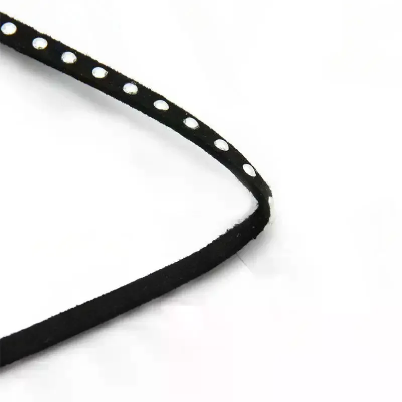 Accessori per collane con colletto a catena clavicola girocollo nero con rivetti dolci punk per regalo da donna