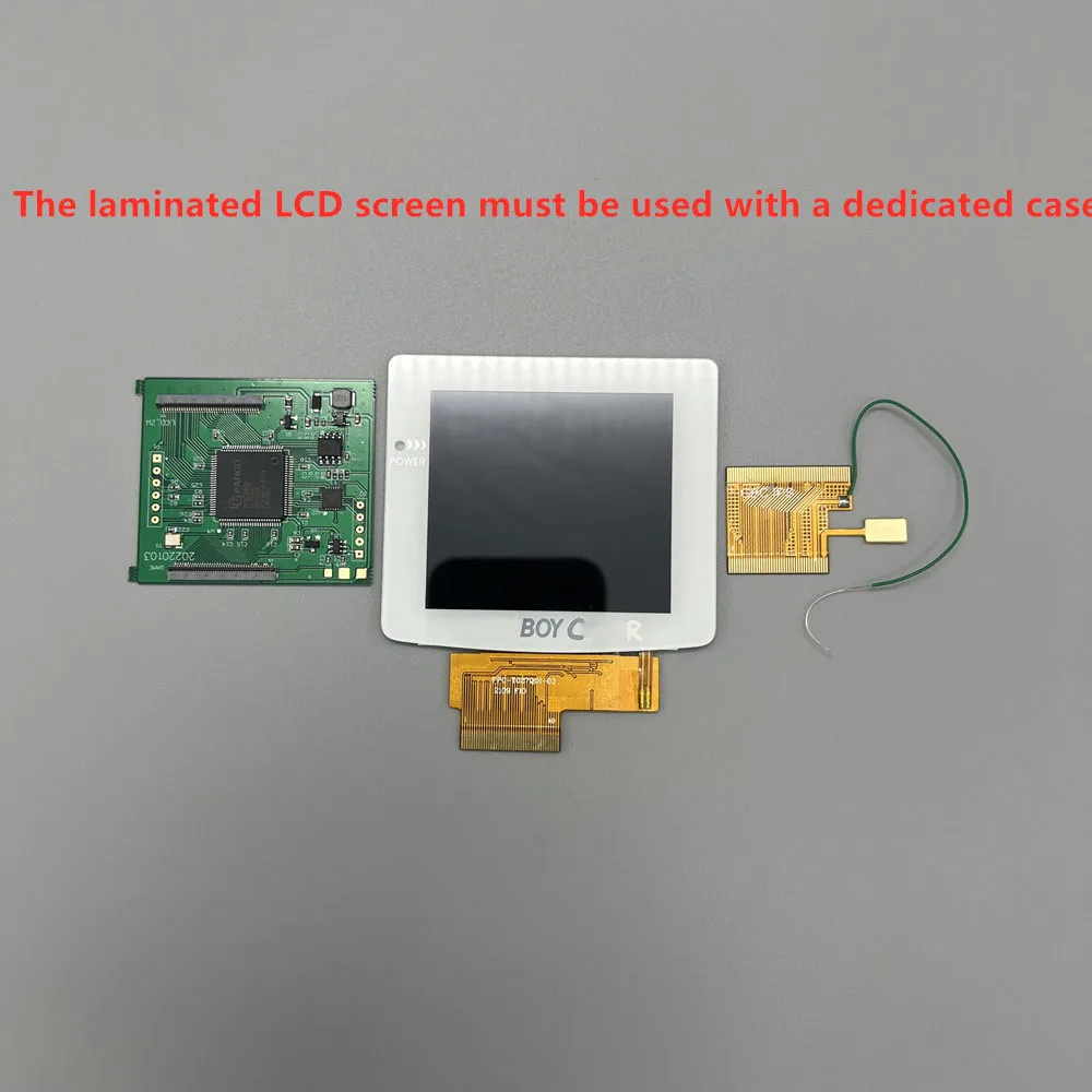 Analyste d'écran LCD pré-laminés IPS avec coque de boîtier, écran d'affichage point à point, haute luminosité, document délibérément garçon, GBC, 2.6 pouces