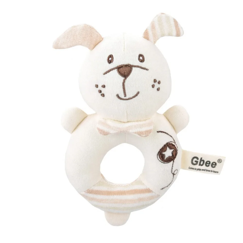 Nette Cartoon Tiere Baby Hand Shaker Plüsch Kind Pädagogische Handbells Neugeborenen Komfort Spielzeug Weiche Baby Komfort Spielzeug Infant Rassel