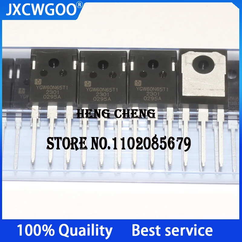 10PCS 100%New Original YGW60N65T1 YGW60N65T TO-247 650V 60A IGBT tube