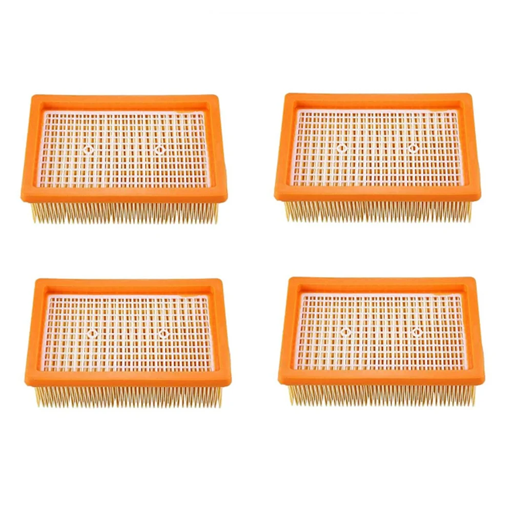 FZFZ 4 قطعة 2.863-005.0 فلتر Hepa لـ MV4 MV5 MV6 WD4 WD5 WD6 مكنسة كهربائية مرشح مكنسة كهربائية رطبة وجافة