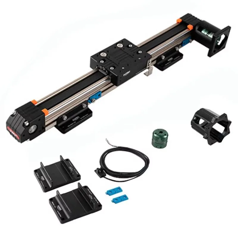 40mm Width Silent Belt Drive Linear Guide Stages Linear Motion Robot Actuator