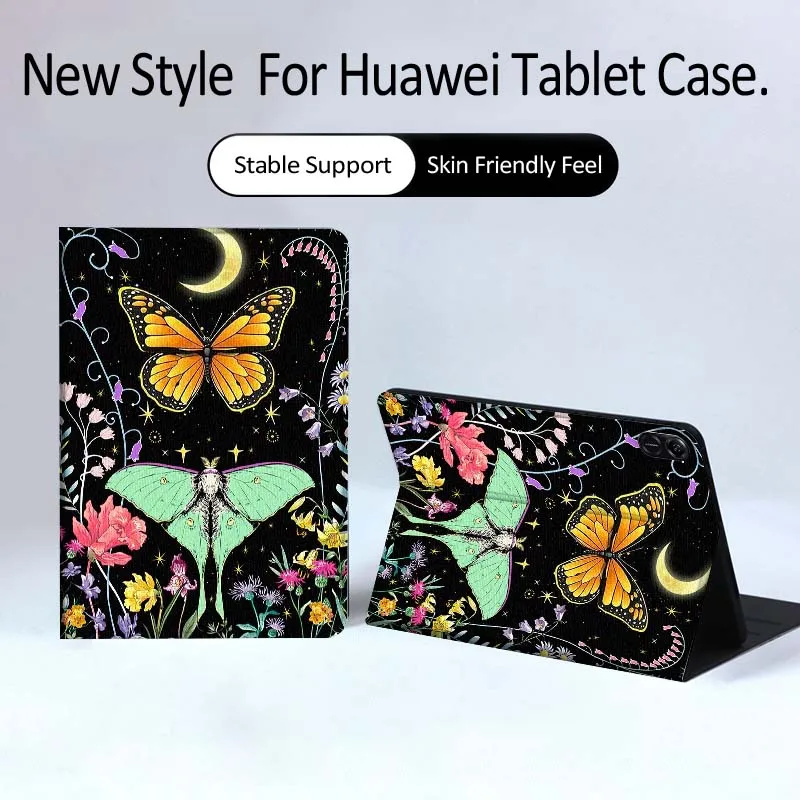 

Creative Butterfly Design For Huawei MatePad Pro Air 12 X Honor Pad 8 V8 9 13 GT GT2 3 12.6 13.3 Inch Tablet Case