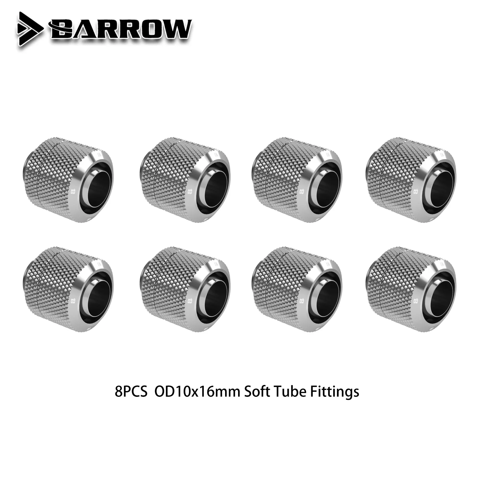 Barrow THKN-3/8 V4,Water Cooling Soft Tube Fitting,G1/4