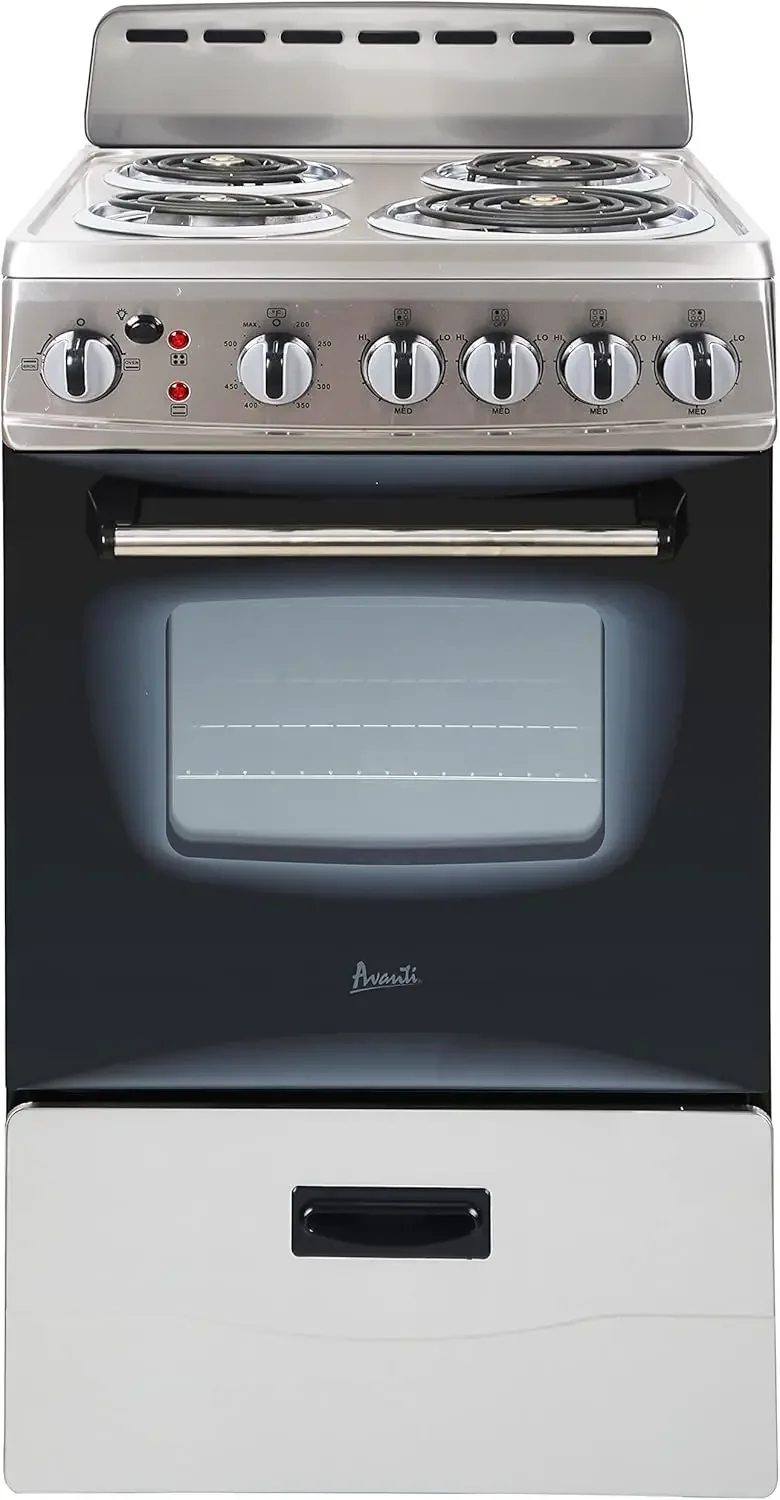 

Avanti ERU200P3S ERU200 20" Electric Range Oven with Framed Glass Door, in Stainless Steel