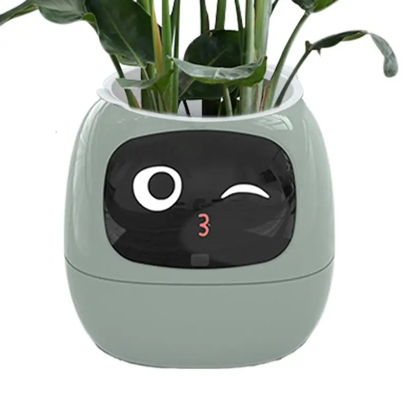 

Smart Plant Pot Smart Pet Planter Adorable Plant Companion For Indoor Decoration Make Raising Plants Easy And Fun Plant Robot