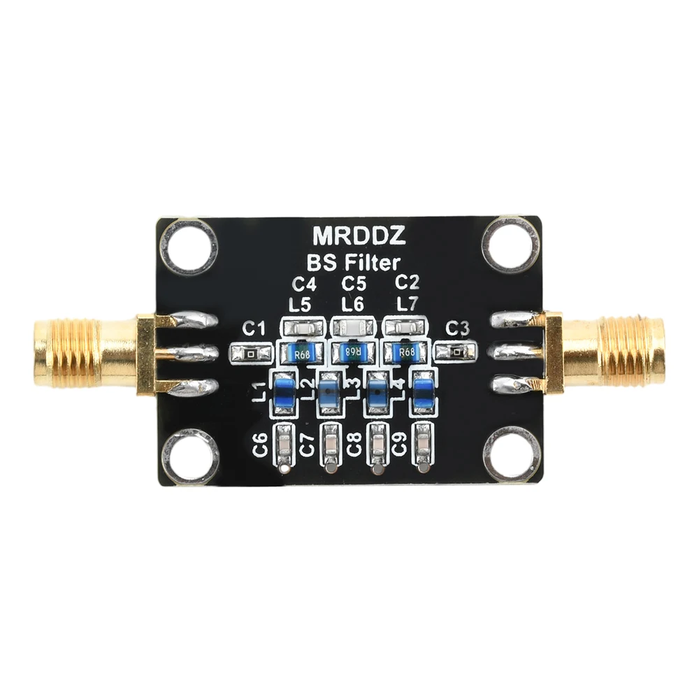 Filtro a prueba de interferencias FM, banda de filtro de parada, 88-108M, muesca pasiva, 100MHz, interferencias de señal de frecuencia para receptor RTL SDR