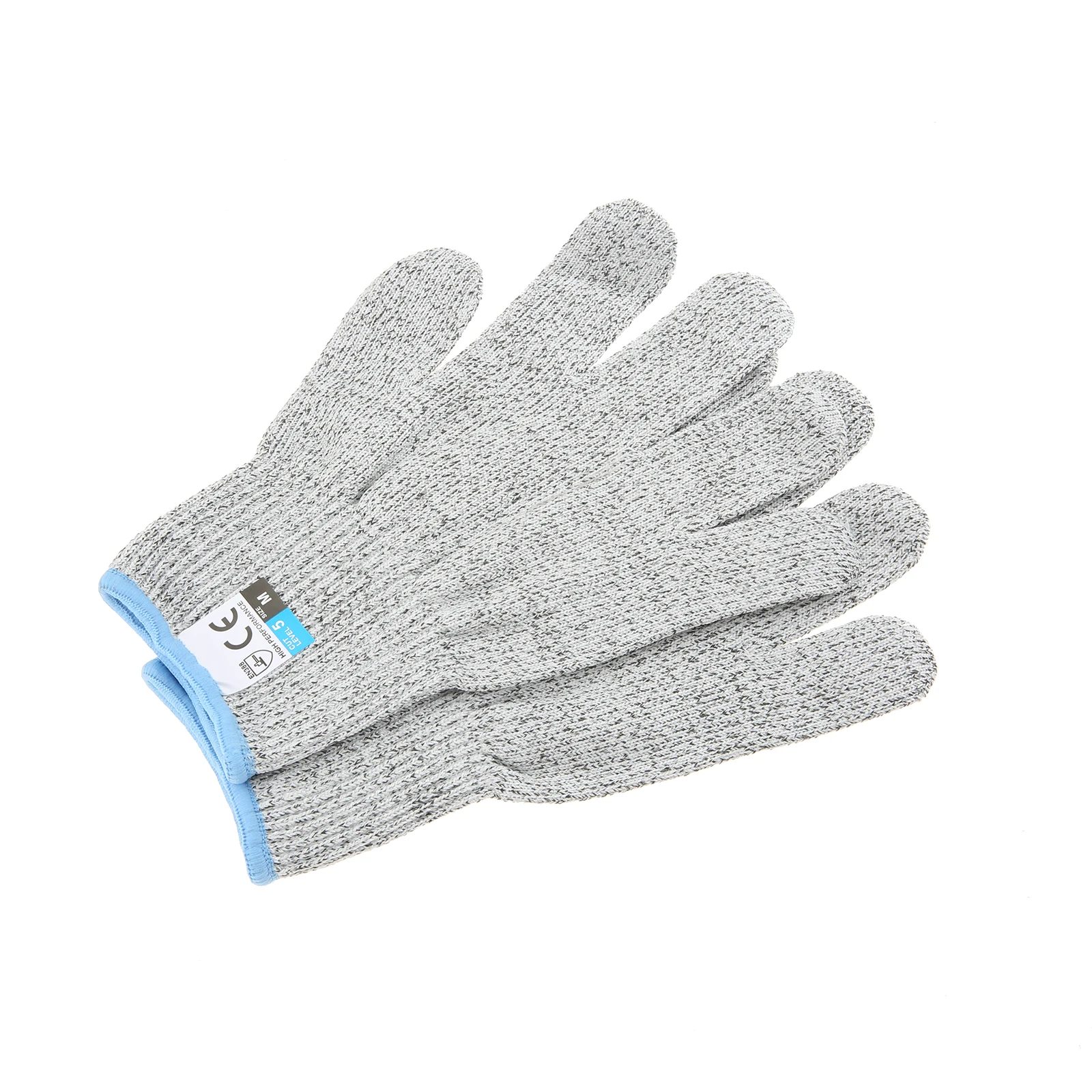 1Pair of Soft HPPE Cut Resistant Gloves Protection Safety Kitchen Cut Gloves For Heavy-duty Tasks Abrasion Resistance Durability