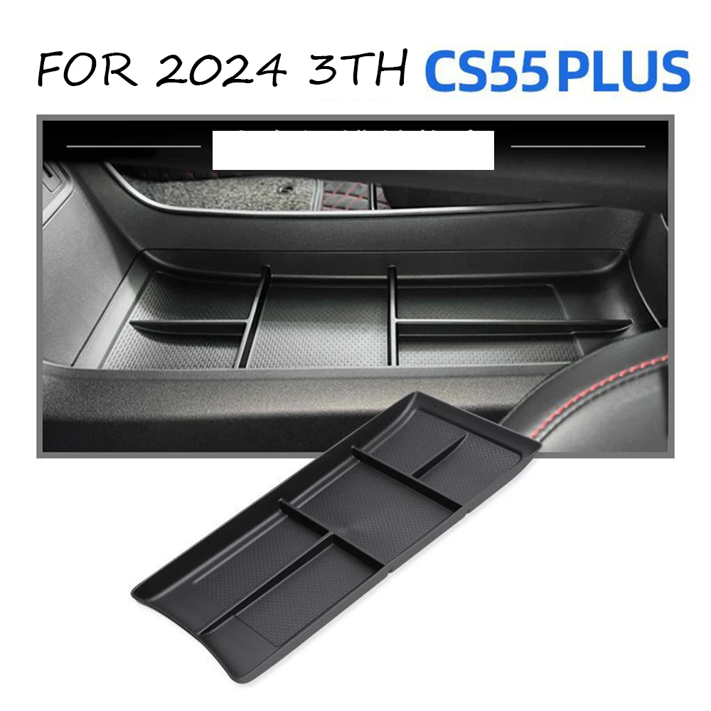 FOR CHANGAN CS55 PLUS 3nd Gen 2024 Car Armrest Box Central Control Storage Box Interlayer Container Car Modification Accessories