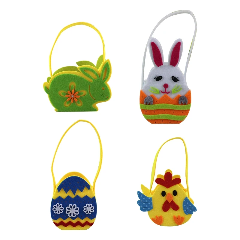 Bunny Shaped Bag with Handle Cloth Handbag Large Capacity Tear Resist