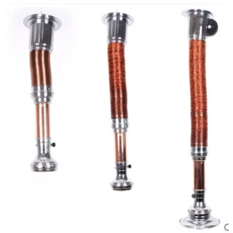 Restaurant exhaust telescopic exhaust pipe BBQ grill pipe