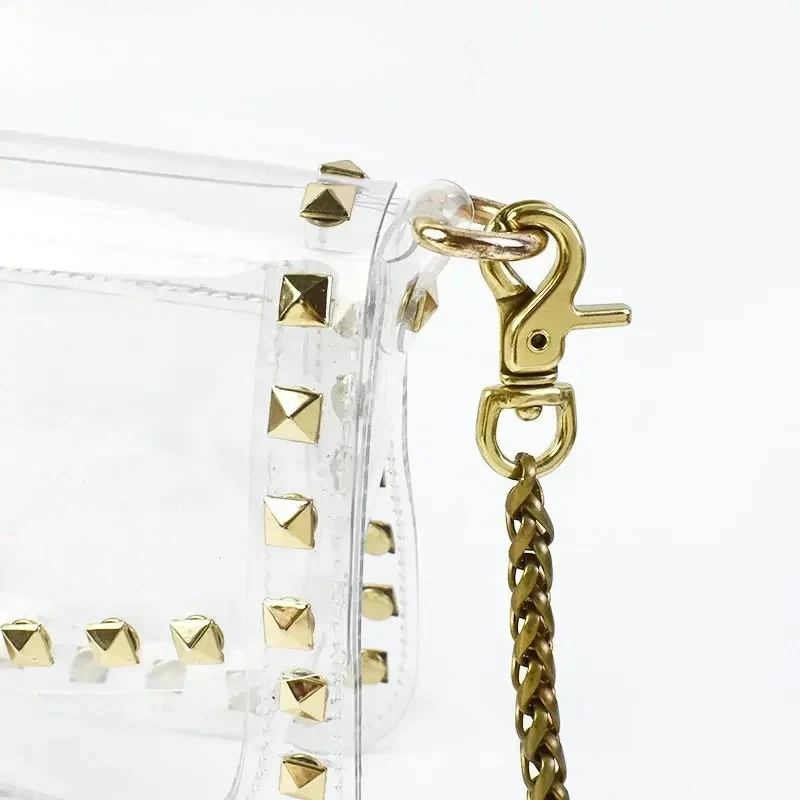 Brass Wallet Chains 4-10mm Men's Keychain Buckles