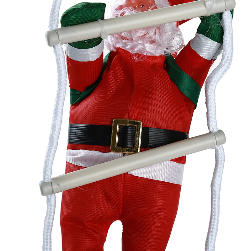 Christmas Santa Claus Climbing Ladder Doll Christmas Tree Hanging Decoration Indoor Door Wall Christmas Pendant New Year Gifts