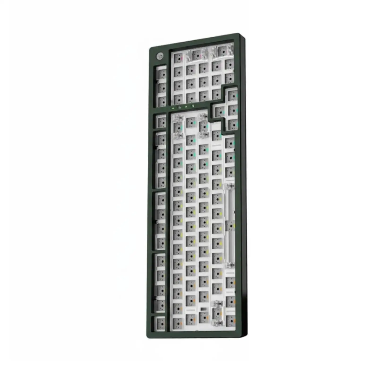 Keyboard Hub Biometric Aluminum Mechanical Keyboard Kit Connection Method for Enthusiasts