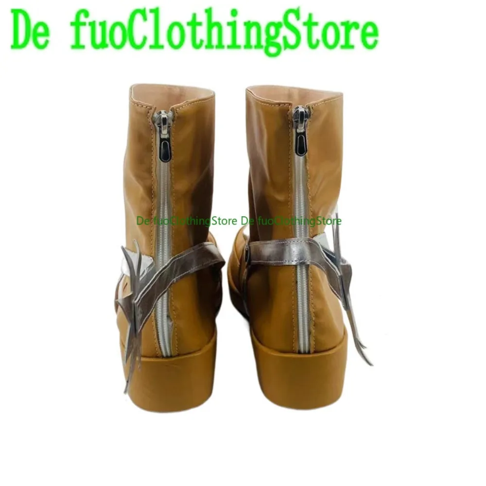 DefuoClothing Adventure Gyro Zeppeli, zapatos de Cosplay, juegos de Anime, disfraces de Halloween, accesorios de fiesta, zapatos