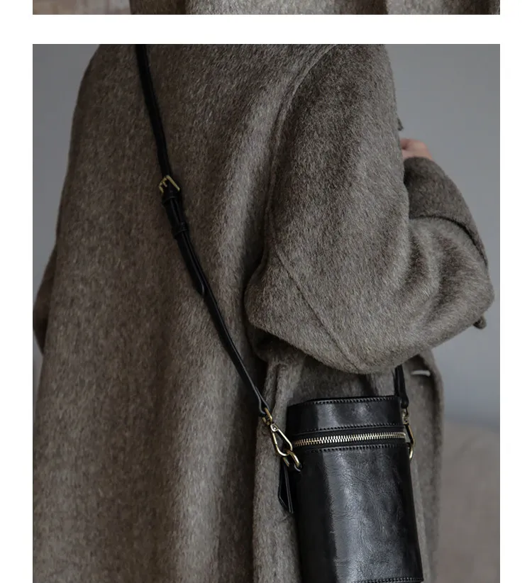Outdoor Casual Luxus-Umhängetasche aus erstklassigem Rindsleder für Damen, niedliche Mini-Handytasche, Wochenend- und Party-Crossbody-Tasche aus echtem Leder – Detail 12
