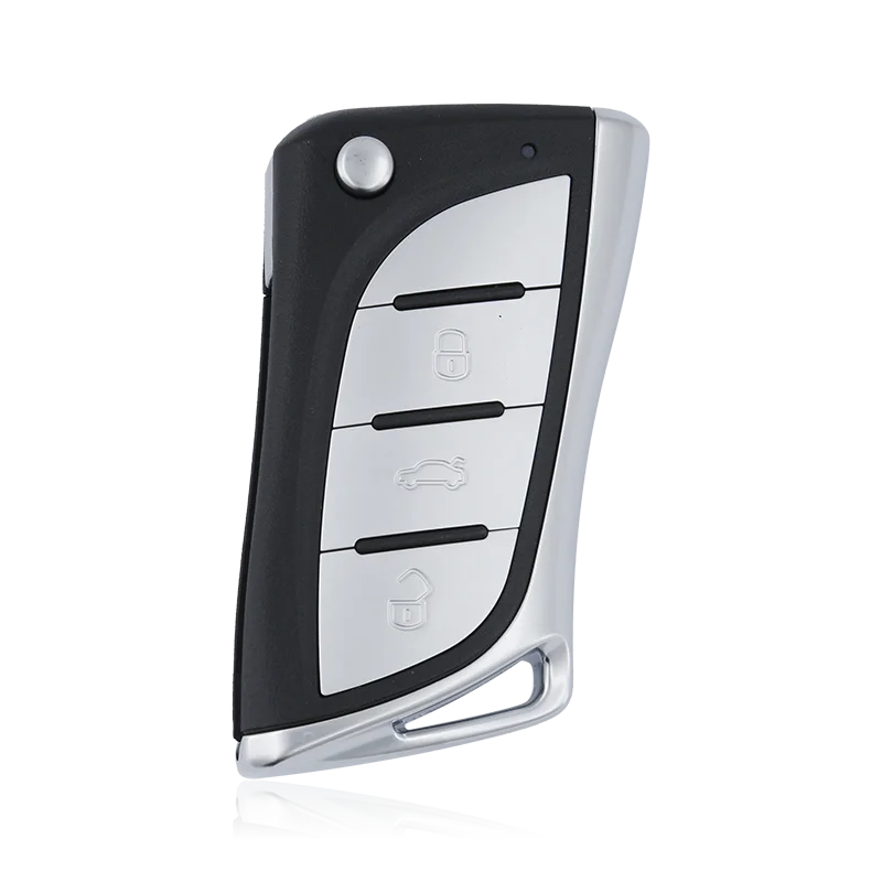 

Универсальный проводной дистанционный ключ Xhorse, складной Lexus LS Style, 3 кнопки, металлические кнопки XKLEX0EN