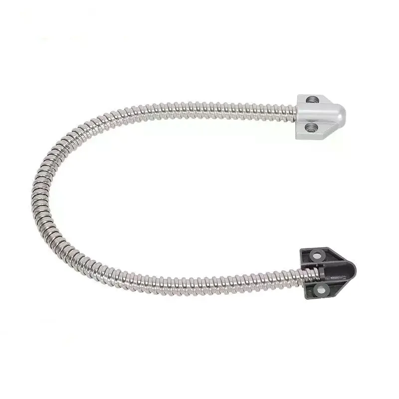 Flexible Armored Door Loop Alloy Wire Protector With Stainless Steel Ends 16
