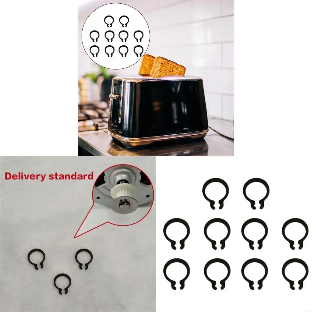M6CB 10Pieces Bread Maker Basket Clip Replacement Suitable for Home Commercial Use