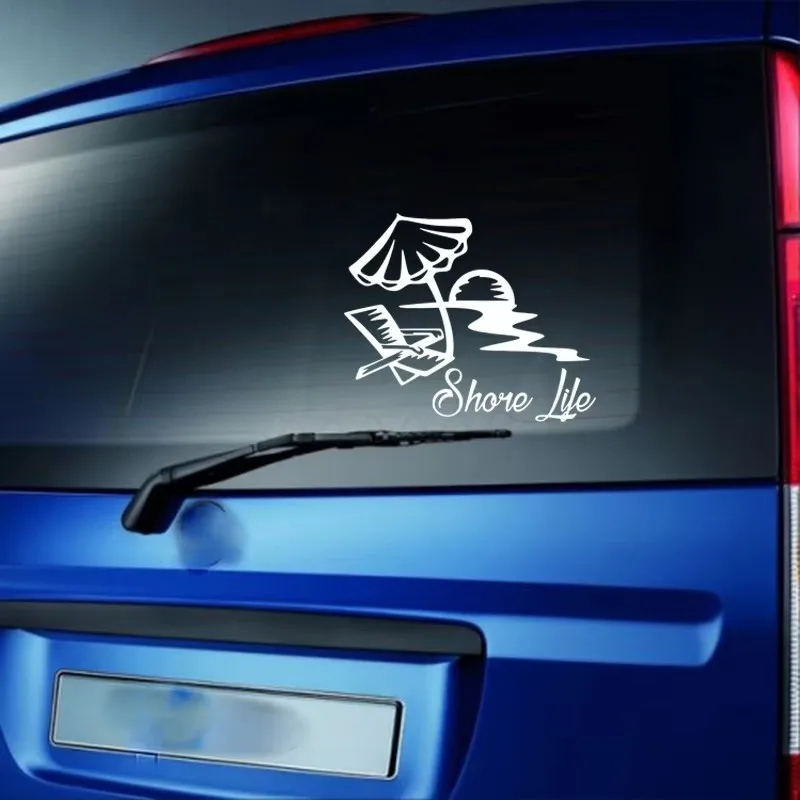 كوست شروق الشمس تصميم رومانسي تصفيف نافذة الوفير دراجة نارية اكسسوارات ديكور المنزل ملصقات السيارات الفينيل