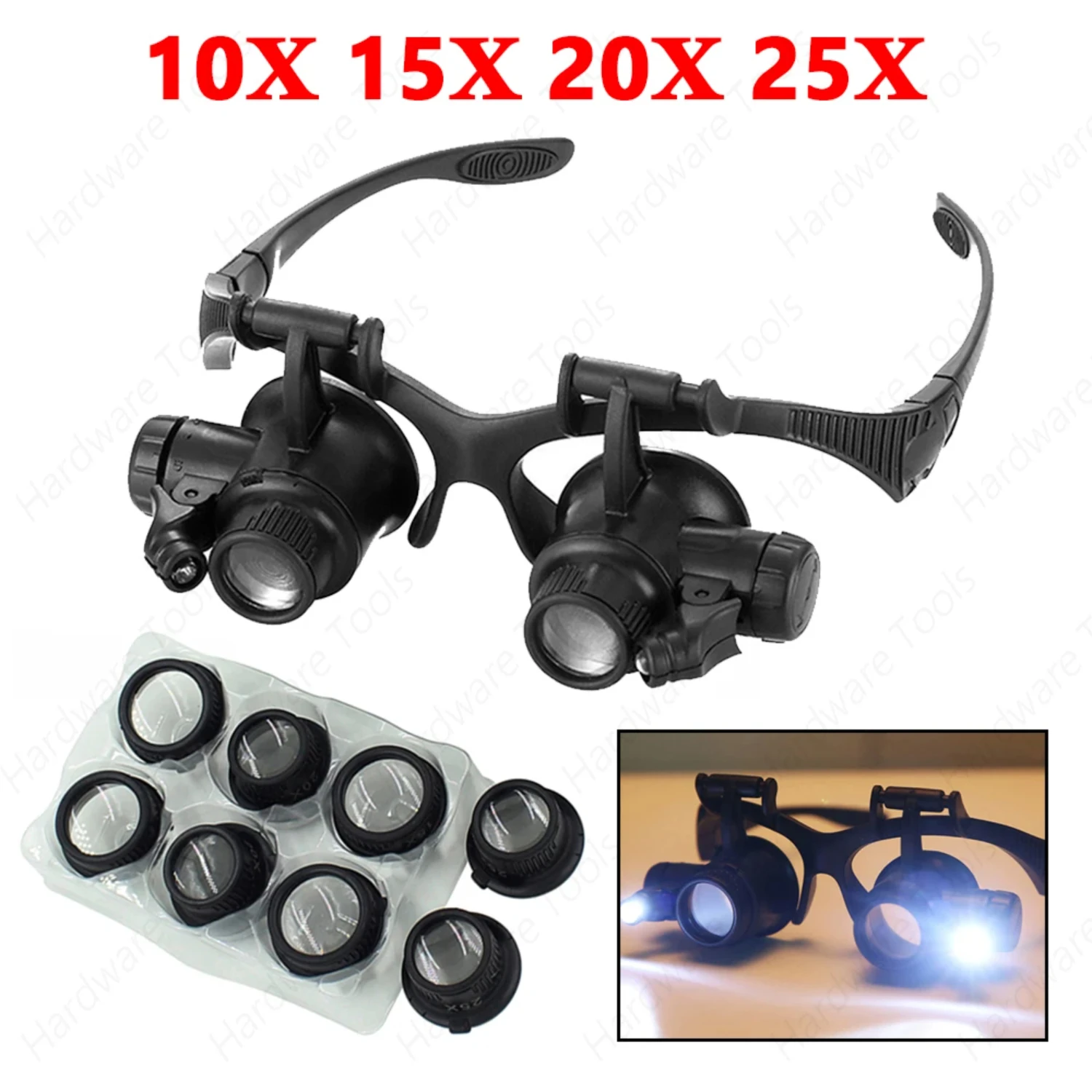 Premium Magnifier Glasses for Watchmakers, Jewelers, and Hobbyists - Enhance Precision and Efficiency, Bring Clarity to Every De