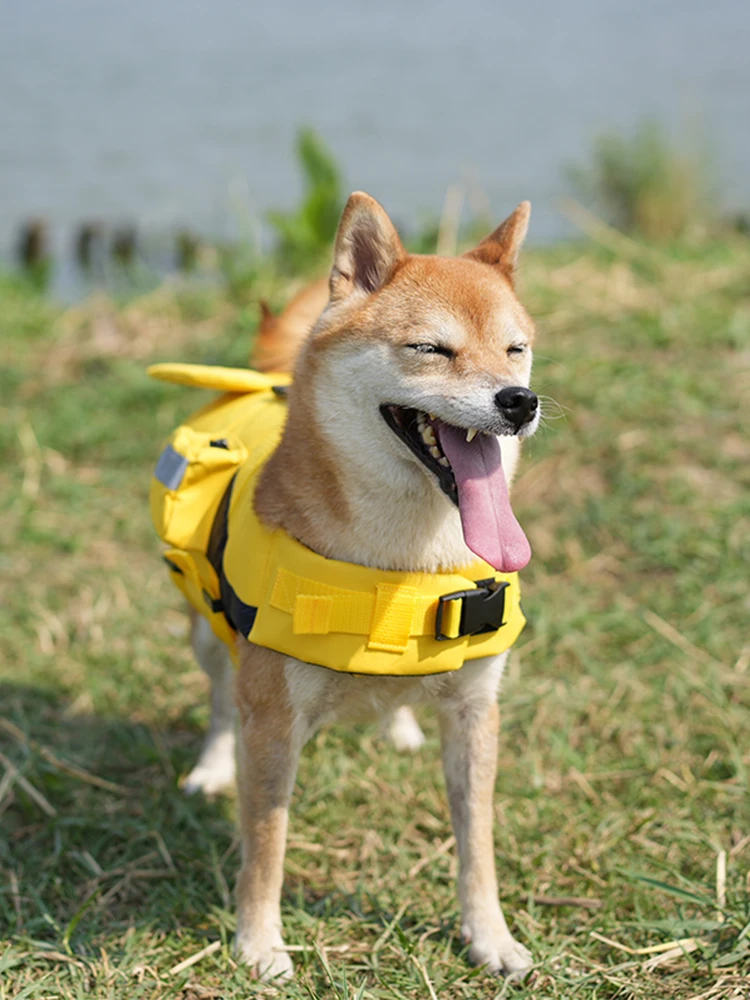 kleyou-犬用ライフジャケット-ペット水着-夏用-テディ-小型犬-中型犬-大型犬-水遊び-水泳服