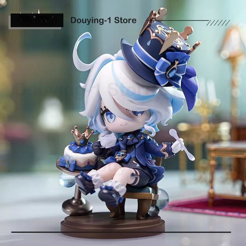 

Pre-sale Original Mihoyo Genshin Fulina 13cm Sweet Afternoon Tea Ver. Q Action Figure Desktop Ornaments Gift