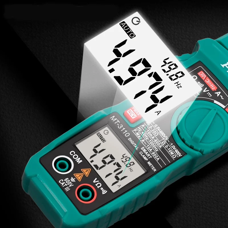Pro'skit MT-3110 AC DC Current Digital Clamp Meter True RMS Pliers Ammeter Voltage Tester Frequency VFC Capacitance Meter TOOL