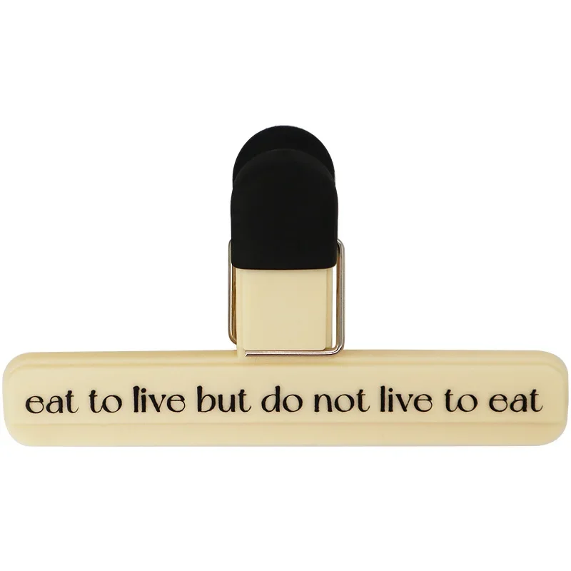 

Nordic style sealing clip, kitchen snack sealing clip, strong food bag clip, plastic bag.