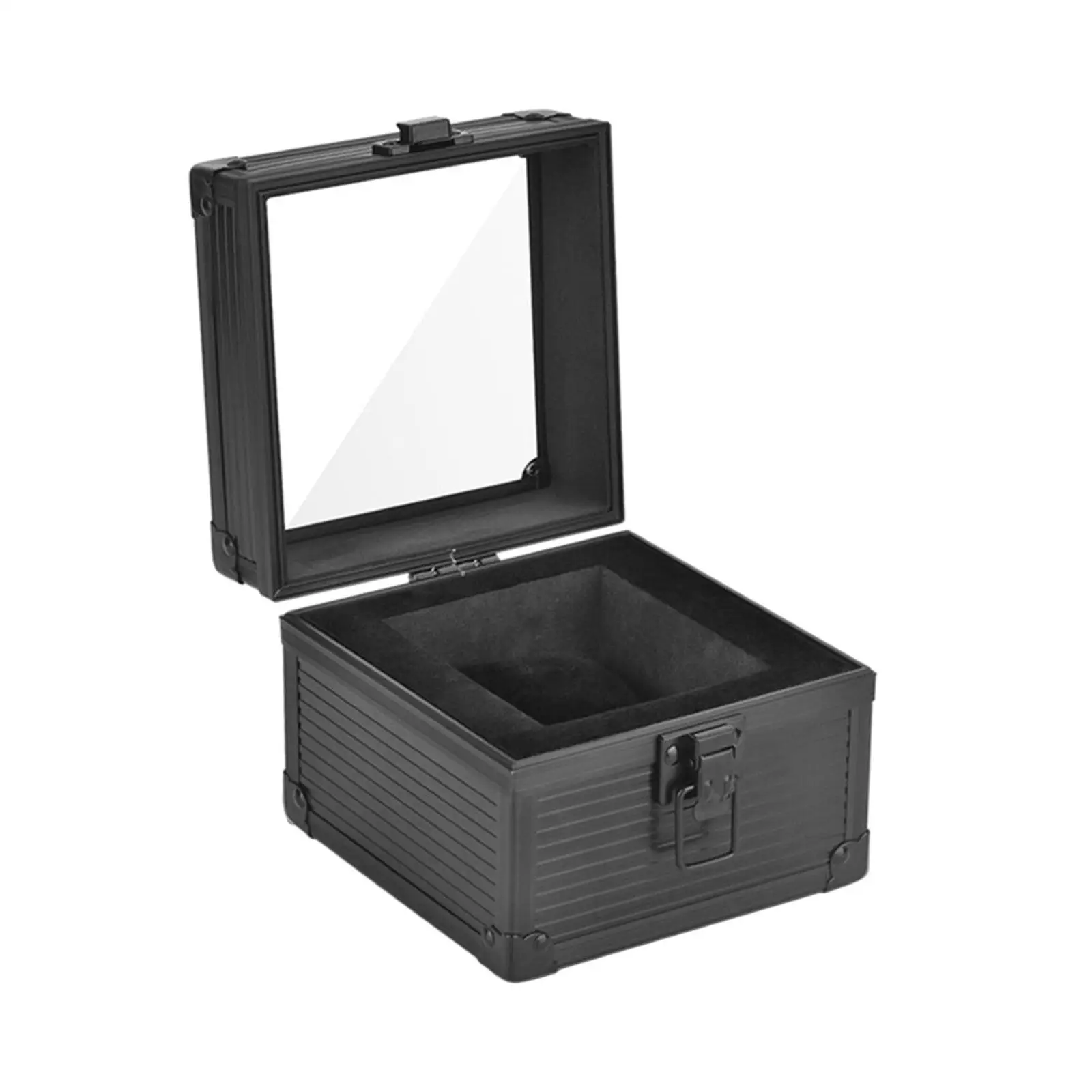 

Коробка для хранения одиночных часов, футляр для часов для мужчин и женщин, часы из алюминиевого сплава