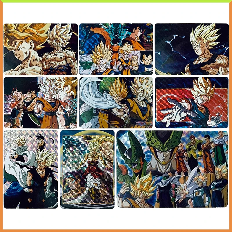 

Аниме Dragon Ball DIY ACG Battle Game Коллекционные карты Son Goku Broli Bejita Torankusu Cell Frieza Игрушки для мальчиков Подарок на день рождения