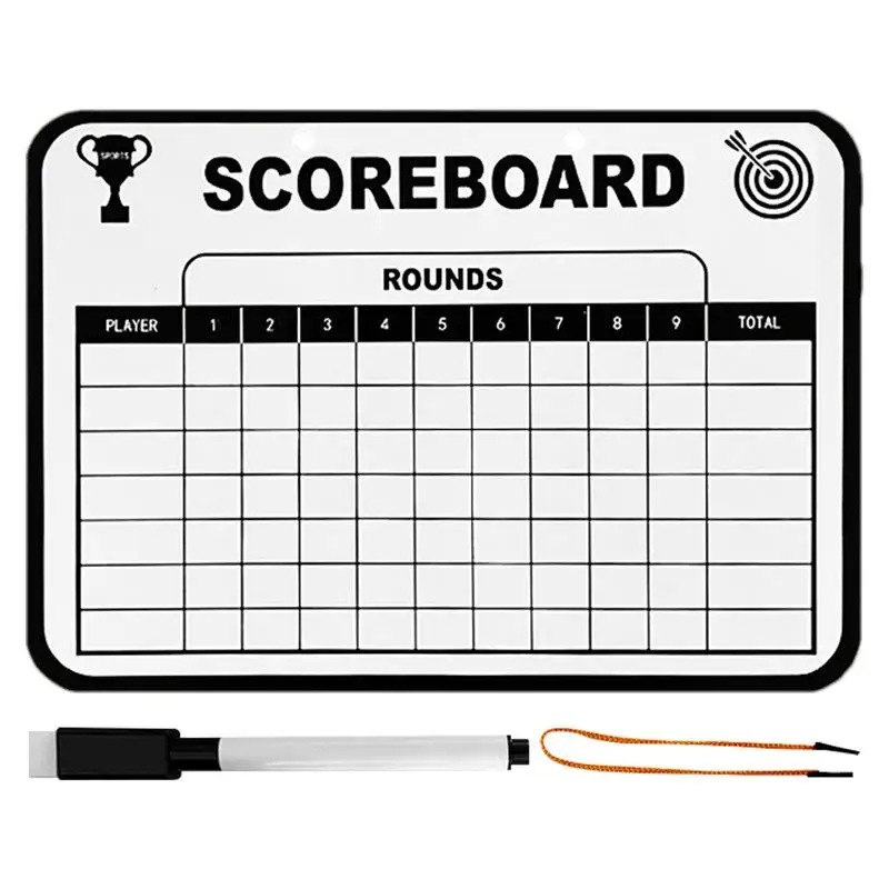 

Golf Referee Cards Erasable Scoreboard Record Score Keeper Reusable Golf Scoreboard Tally Keeper Golf Supplies Game Scorekeeper