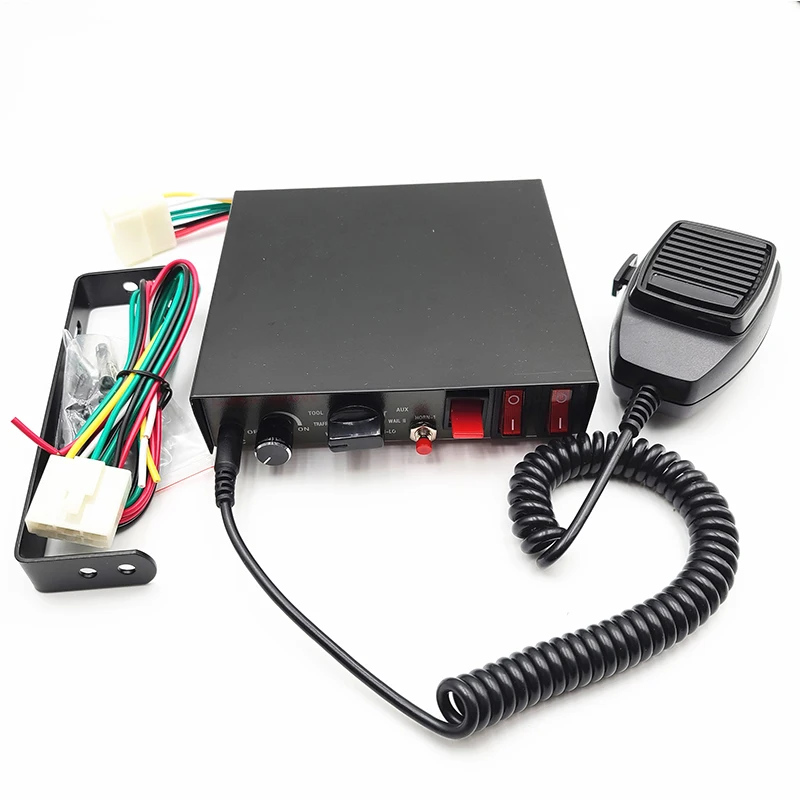 

1set CJB-200W 12V/24V car horn tweeter engineering vehicle host Vehicle Wired Host Siren 12V24V High Power PA Speaker