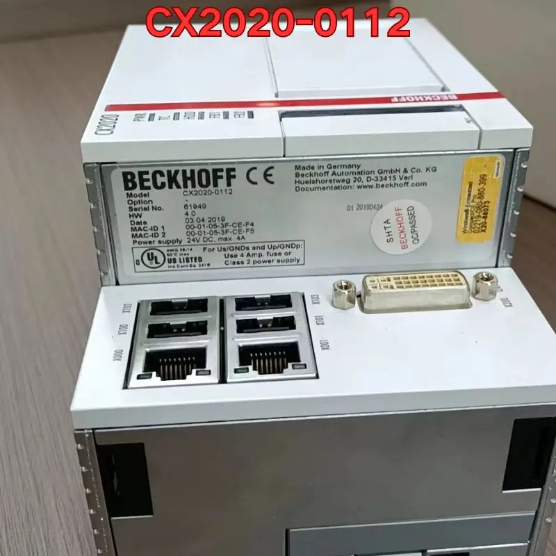 New PLC module CX2020-0112 Latest quotation in October 2026