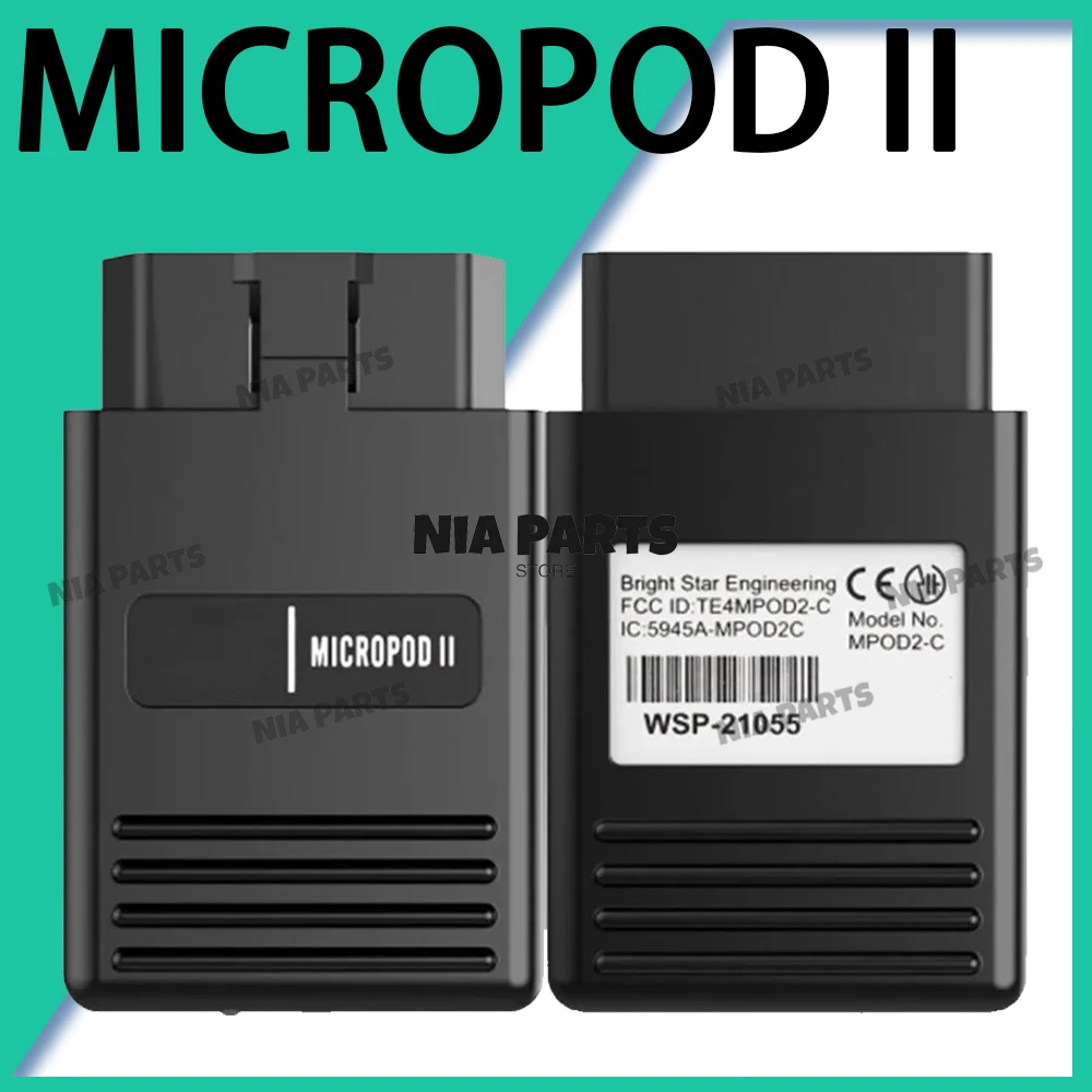 MicroPod 2 Witech V17.04.27 online programming diagnostic pour voiture OBD external equipment Auto Repair Code reader obd2 tool