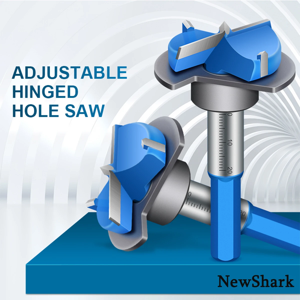 

Сверло большого размера, сверло для сверления отверстий по дереву, карбидная стальная петля, инструмент для резки древесины, пластика, фанеры, синий